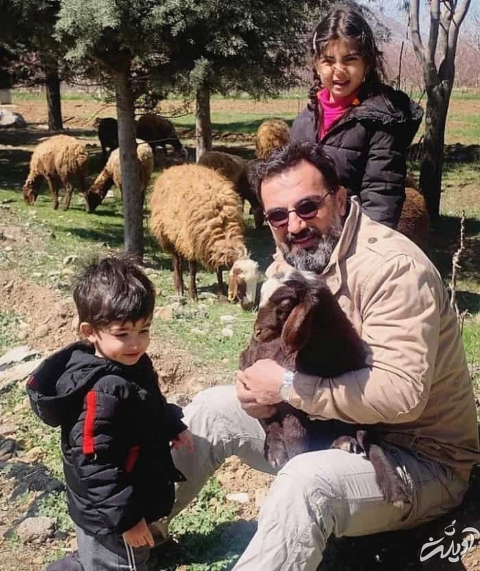 کوروش سلیمانی و فرزندانش فرزندان کوروش سلیمانی